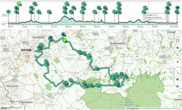 route 110km